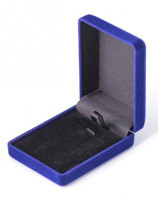 1/5pcs Velvet Necklace Pendant Gift Box Jewelry Box for Earrings Necklace
