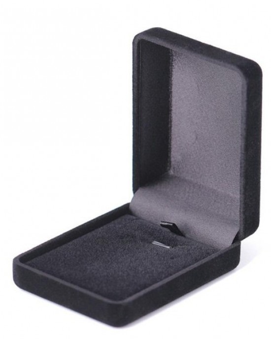 1/5pcs Velvet Necklace Pendant Gift Box Jewelry Box for Earrings Necklace