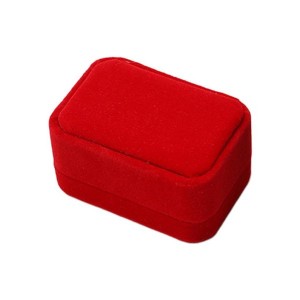 Jewelry Box Jewelry Packaging Box Flannel Ring Box Gift Storage Box for Women
