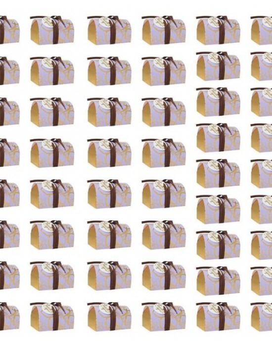 Set of 50 Decorative Candy Box Gift Containers for Memorable Gatherings