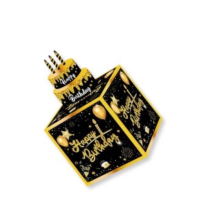 Surprises Money Holder Box with Pull Out Card Creative Handmade Birthday Gift
