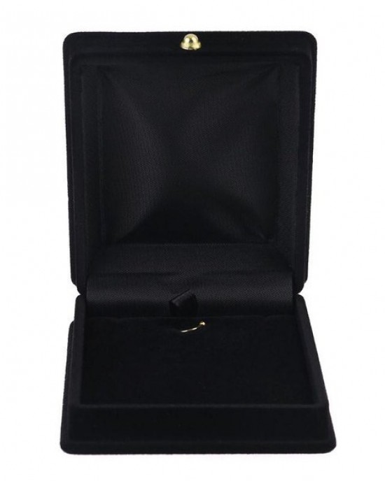 Large Velvet Jewelry Box Necklace Earring Pendant Gift Box Jewelry Storage for C