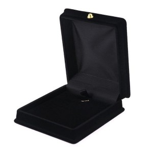 Large Velvet Jewelry Box Necklace Earring Pendant Gift Box Jewelry Storage for C