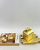 Joyseller Gift boxes,Gold Party Favor Boxes, Small Treat Boxes Metallic Candy Goodie