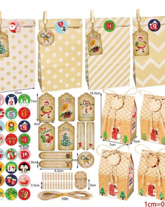 Christmas Tree Gift Box Present Packaging Suitable for Wrapping Gifts and Giving Blessing
