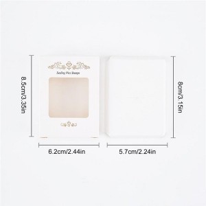 Practical 24 Pieces Jewelry Gifts Box Set Stylish Lined Small Case for Rings and Earrings