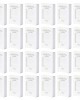 Practical 24 Pieces Jewelry Gifts Box Set Stylish Lined Small Case for Rings and Earrings