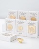 Practical 24 Pieces Jewelry Gifts Box Set Stylish Lined Small Case for Rings and Earrings