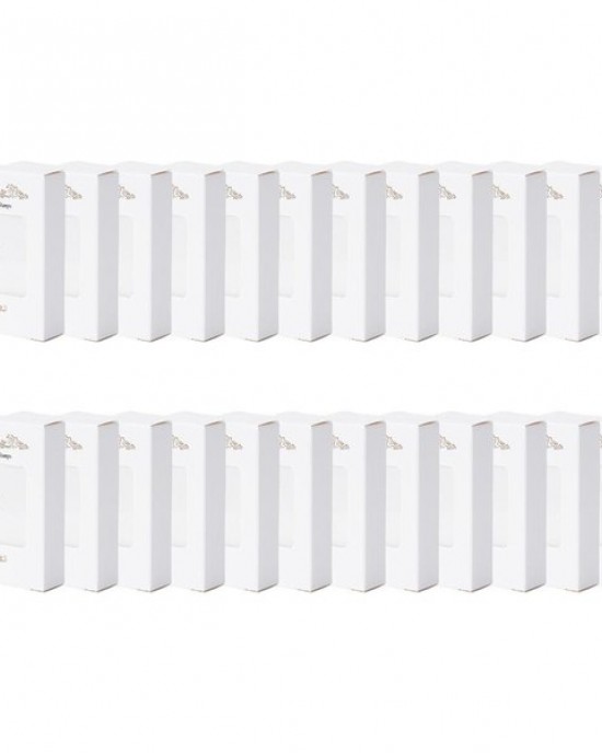 Practical 24 Pieces Jewelry Gifts Box Set Stylish Lined Small Case for Rings and Earrings