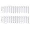 Practical 24 Pieces Jewelry Gifts Box Set Stylish Lined Small Case for Rings and Earrings