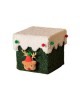 Child Safe Christmas Gift Box Handmade Recyclable Cardstock Lambswool Family Activity