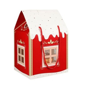Christmas Wonderland Cottage Gift Box, House Shaped Gift Box - Ideal Gifts and Enjoyment