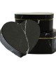 3xHeart-shape Gift Box Marble Candy Packing for Case Jewelry Necklace Ring Organ