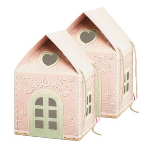 Handmade Cottage Holiday Gift Box Elegant Paper Decoration Festival Home Display