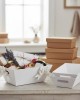 6pcs Recyclable Paper Gift Boxes Elegant Party Supplies for Holidays Event Celebration