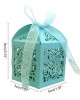 Candy Boxes Treat Boxes Hollow Out Sweets Box for Wedding Baptism Valentines Day