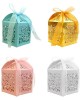 Candy Boxes Treat Boxes Hollow Out Sweets Box for Wedding Baptism Valentines Day