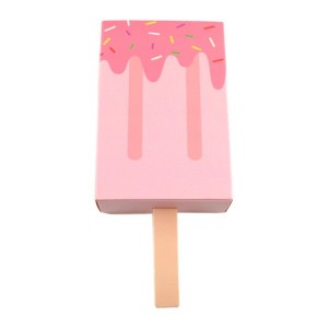 Ice Cream Shape Candy Boxes 50pcs/set Wedding Party Favor Gift Box for Baby Shower