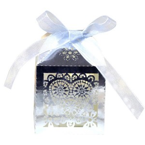 Cutting Box 100 Pieces Wedding Car Valentine Gift Box Wedding Banquet Gift Box Hollow