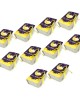 Pack Of 10 Eid Mubarak Decorative Boxes for Holiday Gifting Book Shape Candy Box