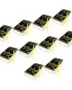 Pack Of 10 Eid Mubarak Decorative Boxes for Holiday Gifting Book Shape Candy Box