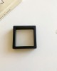 Clear Film Jewelry Storage Box for Earrings and Necklaces | Portable Anti-Tarnish