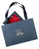 Rose Gift Box Jewelry Display Case for Necklaces Rings Earrings