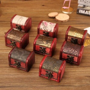 Elegant Wooden Gift Box for Candy, Jewelry, and Crafts | Decorative Storage Container
