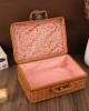 Vintage Rattan Storage Box | Elegant Gift Packaging for Weddings and Special Occasions