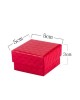 Elegant Jewelry Box for Rings Earrings Necklaces | Square Gift Packaging Case