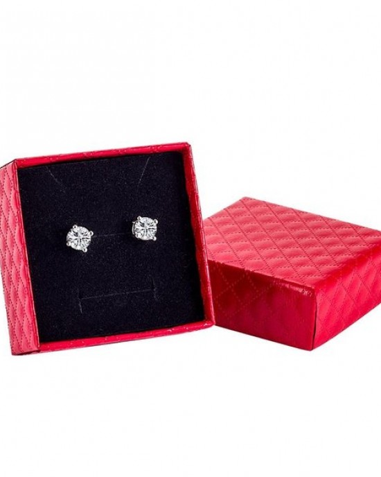 Elegant Jewelry Box for Rings Earrings Necklaces | Square Gift Packaging Case