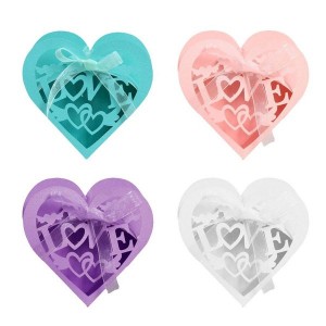 Candies Packaging Box for Sweets Wedding Valentines Day Cookies Packing Box Party Favor