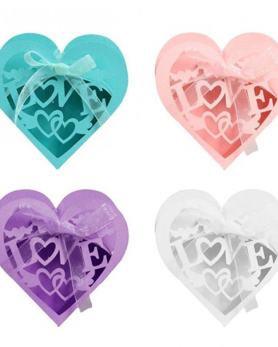 Candies Packaging Box for Sweets Wedding Valentines Day Cookies Packing Box Party Favor