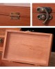 Retro Jewelry Gift Storage Box and Home Decor with Hinged Lid Torage Container