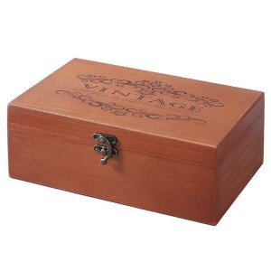 Retro Jewelry Gift Storage Box and Home Decor with Hinged Lid Torage Container