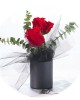 Small Cardboard Flower Packaging Box Mini Round Cylinder Paper Flowers Hug Bucket Vase