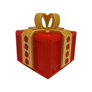 Creative 3D Printing Gift Box Prank Present Box For Pranksters Birthday Gift Use
