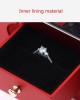 AppleShaped Jewelry Gift Box Double-Open Jewelry Storage Box Birthday Gift