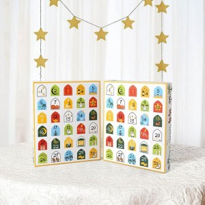 5Pieces Eid Countdown Gift Boxes Fashion Party Charm Box Paper Eid Advent Box