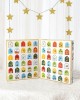 5Pieces Eid Countdown Gift Boxes Fashion Party Charm Box Paper Eid Advent Box