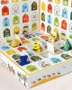 5Pieces Eid Countdown Gift Boxes Fashion Party Charm Box Paper Eid Advent Box