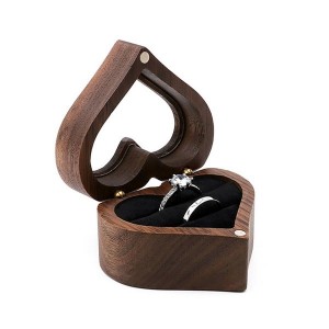 Ring Storage Box Wooden Box Proposal Engagement Wedding Ceremony Birthday Gift
