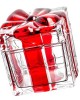 Glass Jewelry Box Candy Dish with Lid Rings Earring Trinket Storage Box Gift