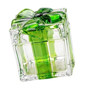 Glass Jewelry Box Candy Dish with Lid Rings Earring Trinket Storage Box Gift