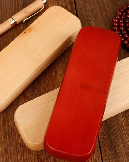 Wooden Pen Gift Box For Pen Display Gift Box Holder Packaging Boxes 2 Colors