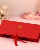 Cardboard Letter Combination Gift Box With Ribbon Flower Wrapping Container