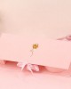 Cardboard Letter Combination Gift Box With Ribbon Flower Wrapping Container
