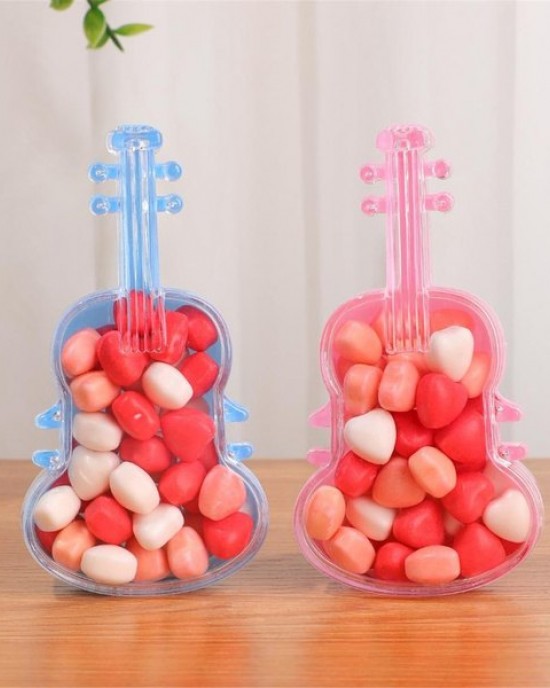 Unique Miniature Favors Box Portable Cosmetic Jar Refillable Plastic Candy Container For
