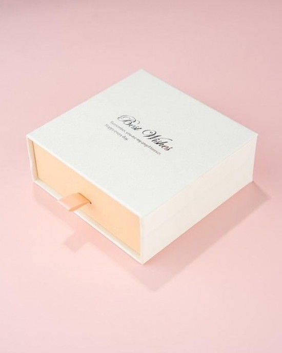 Elegant White Jewelry Storage Box Set with Velvet Pouches – Organizer for Earrings,