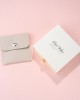 Elegant White Jewelry Storage Box Set with Velvet Pouches – Organizer for Earrings,